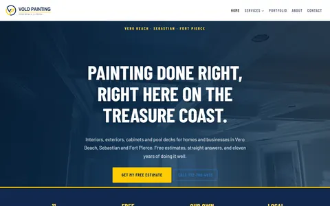 Vold Painting website